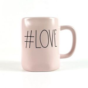 NEW Rae Dunn “# Love“ Ceramic Mug